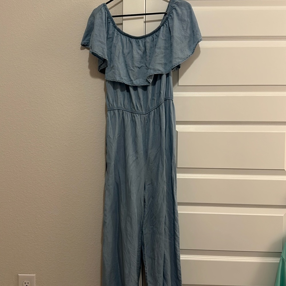 Denim Jean Jumpsuit